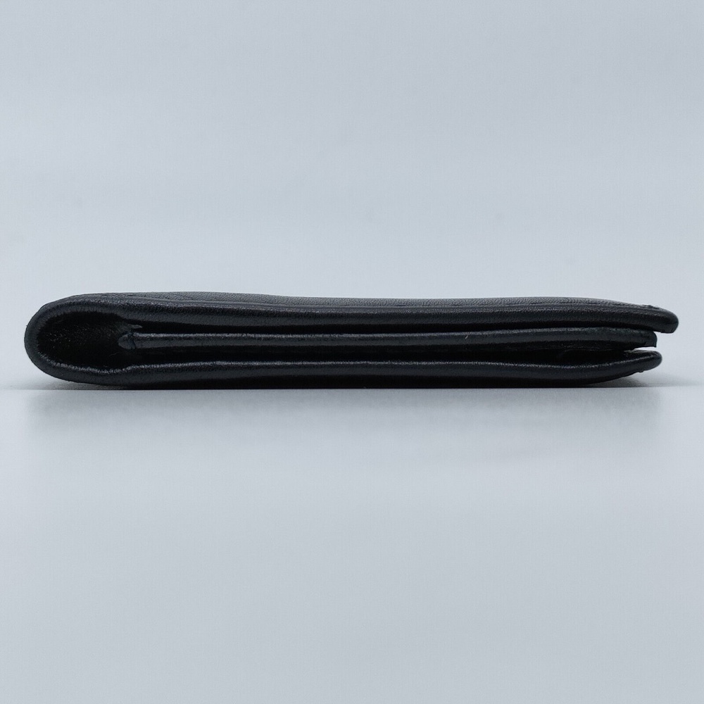 Chanel Card Case Black Leather - Picture 6 of 9